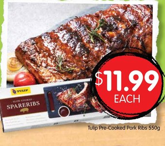 Spudshed Tulip Pre-Cooked Pork Ribs 550g offer