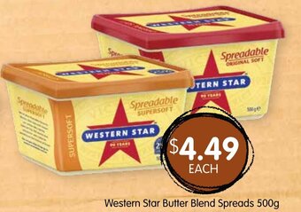 Western Star Butter Blend Spreads 500g