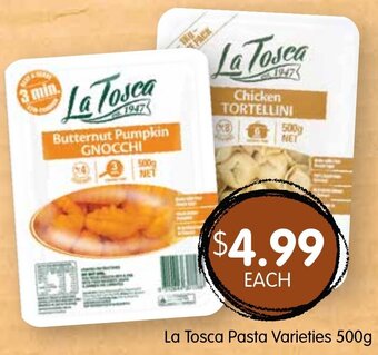La Tosca Pasta Varieties 500g