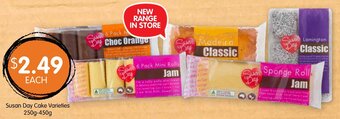 Spudshed Susan Day Cake Varieties 250g-450g offer