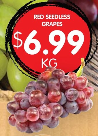Spudshed Red Seedless Grapes offer