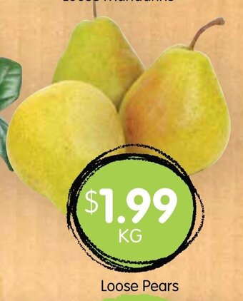 Spudshed Loose Pears offer