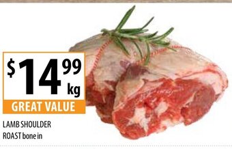 Supabarn Lamb Shoulder Roast bone in offer