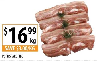 Supabarn Pork Spare Ribs offer
