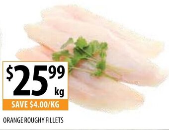 Supabarn Orange Roughy Fillets offer