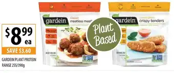 Gardein Plant Protein Range 255/390g
