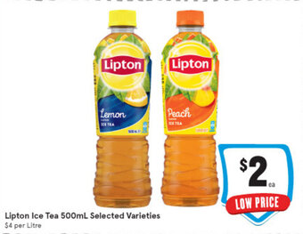 IGA Lipton Ice Tea 500mL Selected Varieties offer