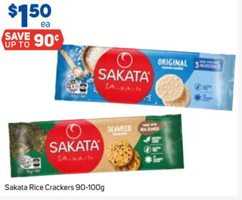Sakata Rice Crackers 90-100g