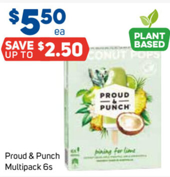 Foodland Proud & Punch Multipack 6s offer
