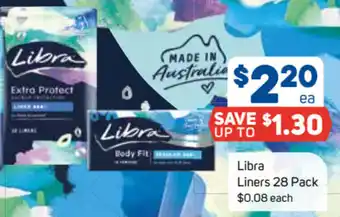 Foodland Libra Liners 28 Pack offer