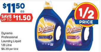 Foodland Dynamo Professional Laundry Liquid 1.8 Litre offer