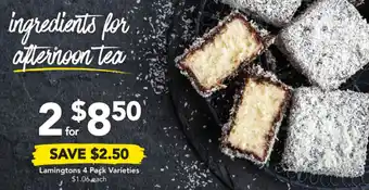 Drakes Lamingtons 4 Pack Varieties $1.06 each offer