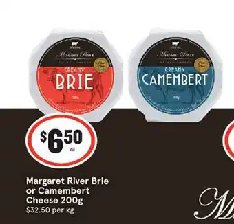 IGA Margaret River Brie Or Camembert Cheese offer