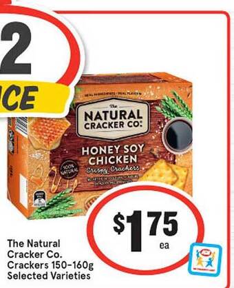 IGA The Natural Cracker Co. Crackers offer