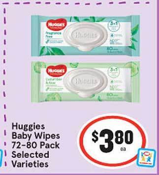 IGA Huggies Baby Wipes offer
