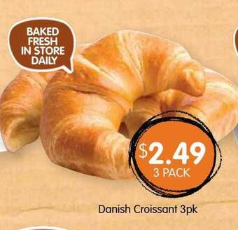 Danish Croissant 3pk