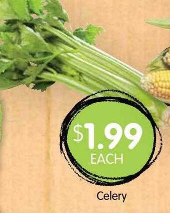Spudshed Celery offer