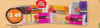 Spudshed Susan Day Cake 250g-450g offer