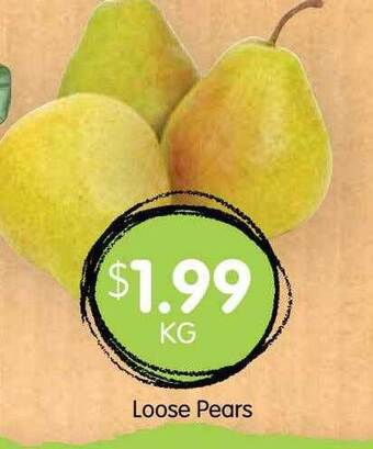 Spudshed Loose Pears offer
