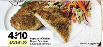 Ritchies Ingham's Chicken Breast Schnitzel offer