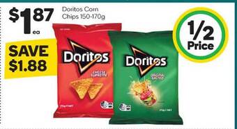 Woolworths Doritos Corn Chips offer