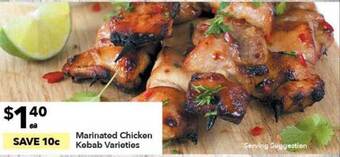 Ritchies Marinated Chicken Kebab offer