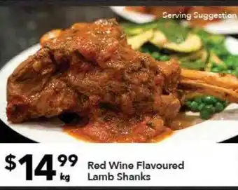 Ritchies Red Wine Flavoured Lamb Shanks offer