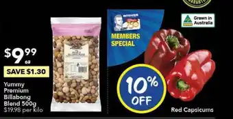 Ritchies Yummy Premium Billabong Blend 500g, Red Capsicums offer