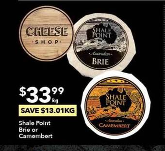Shale Point Brie Or Camembert