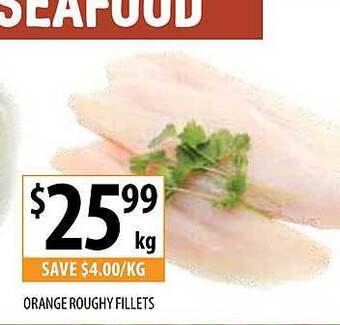 Supabarn Orange Roughy Fillets offer
