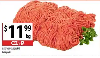 Supabarn Beef Mince 10% Fat offer