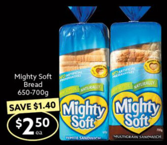 Mighty Soft Bread 650-700g