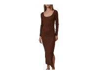 Bec + Bridge Freya Long Sleeve Scoop Neck Knit Dress