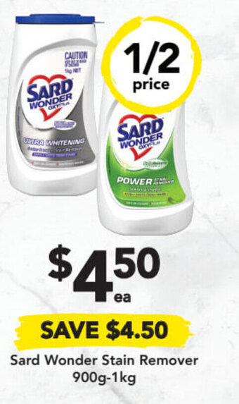 Drakes Sard Wonder Stain Remover 900g-1kg offer