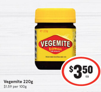 IGA Vegemite 220g offer