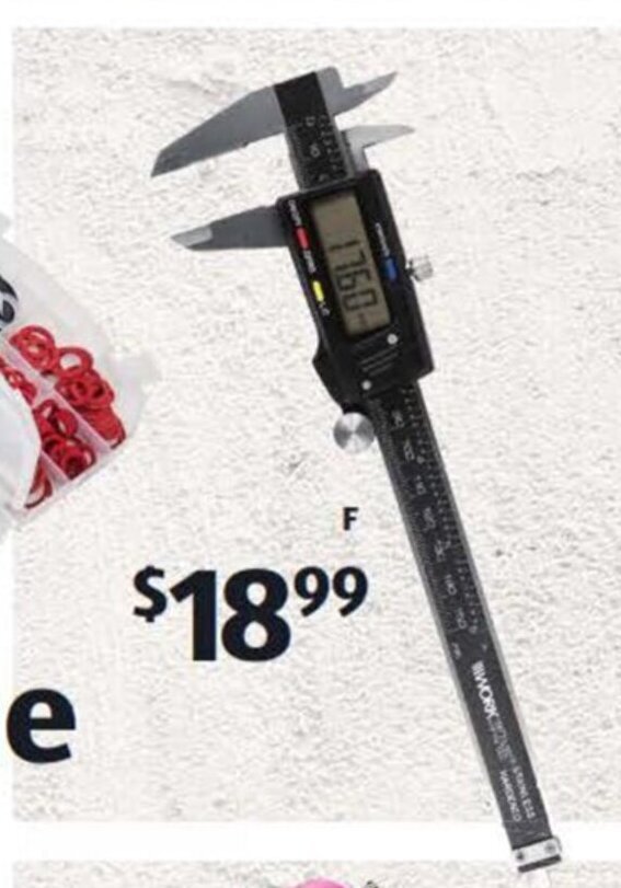 Digital Caliper offer at ALDI