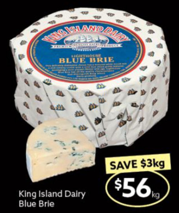 King Island Dairy Blue Brie offer at Ritchies