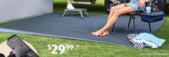 ALDI Camping Floor Mat offer