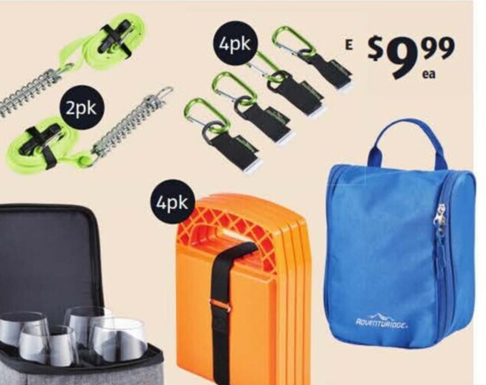 Caravan Accessories offer at ALDI