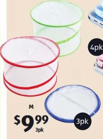 Mesh Food Covers 3pk