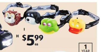 ALDI Kid's Headlamp offer