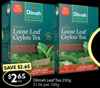 Ritchies Dilmah Leaf Tea 250g offer