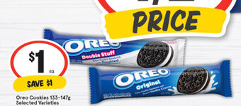 IGA Oreo Cookies 133-147g Selected Varieties offer
