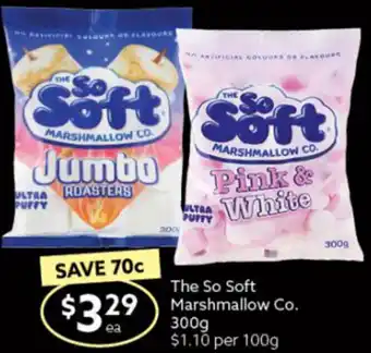 The So Soft Marshmallow Co.300g