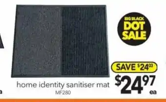 Cheap as Chips Home Identity Sanitiser Mat MF280 offer