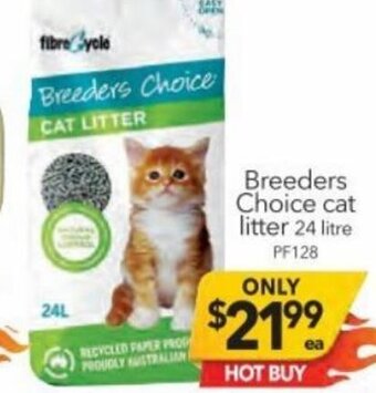 Cheap as Chips Breeders Choice Cat Litter 24 Litre PF128 offer