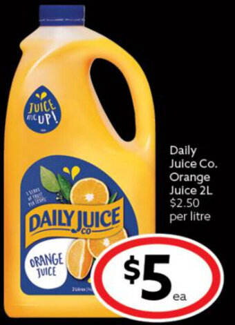 Ritchies Daily Juice Co.Orange Juice 2L offer