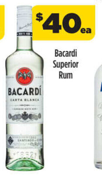 Liquorland Bacardi Superior Rum offer