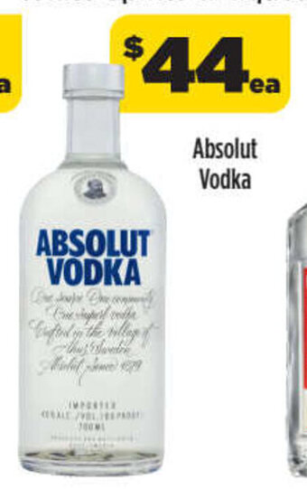 Liquorland Absolut Vodka offer
