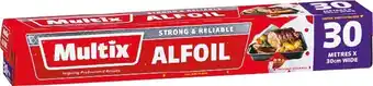 Woolworths Multix Alfoil 30cm x 30m offer